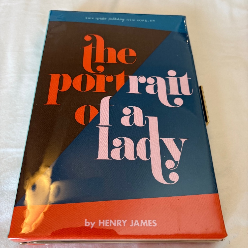 Kate Spade The Portrait of a Lady handbag clutch book